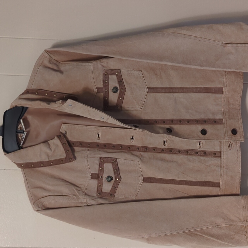 Women's suede jacket